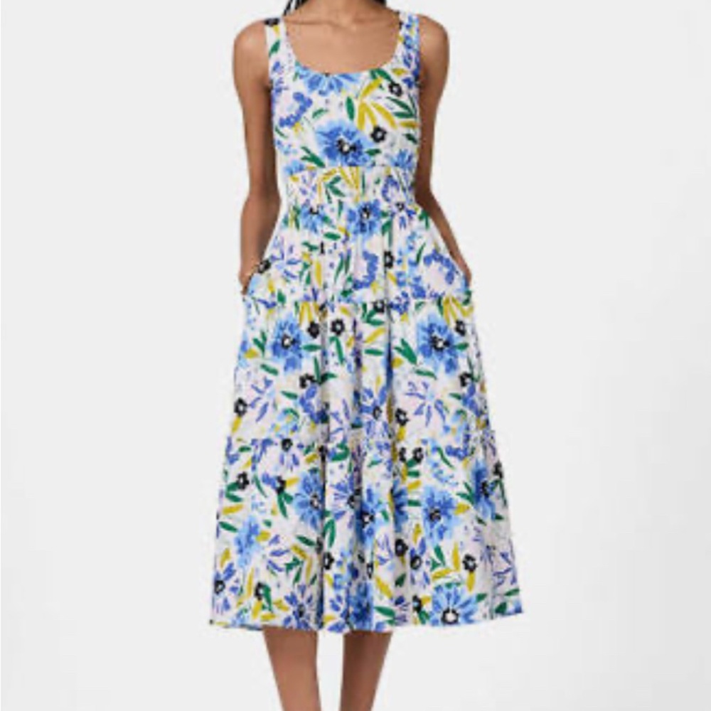 NWT Kate Spade Festive Floral Tiered Dress
